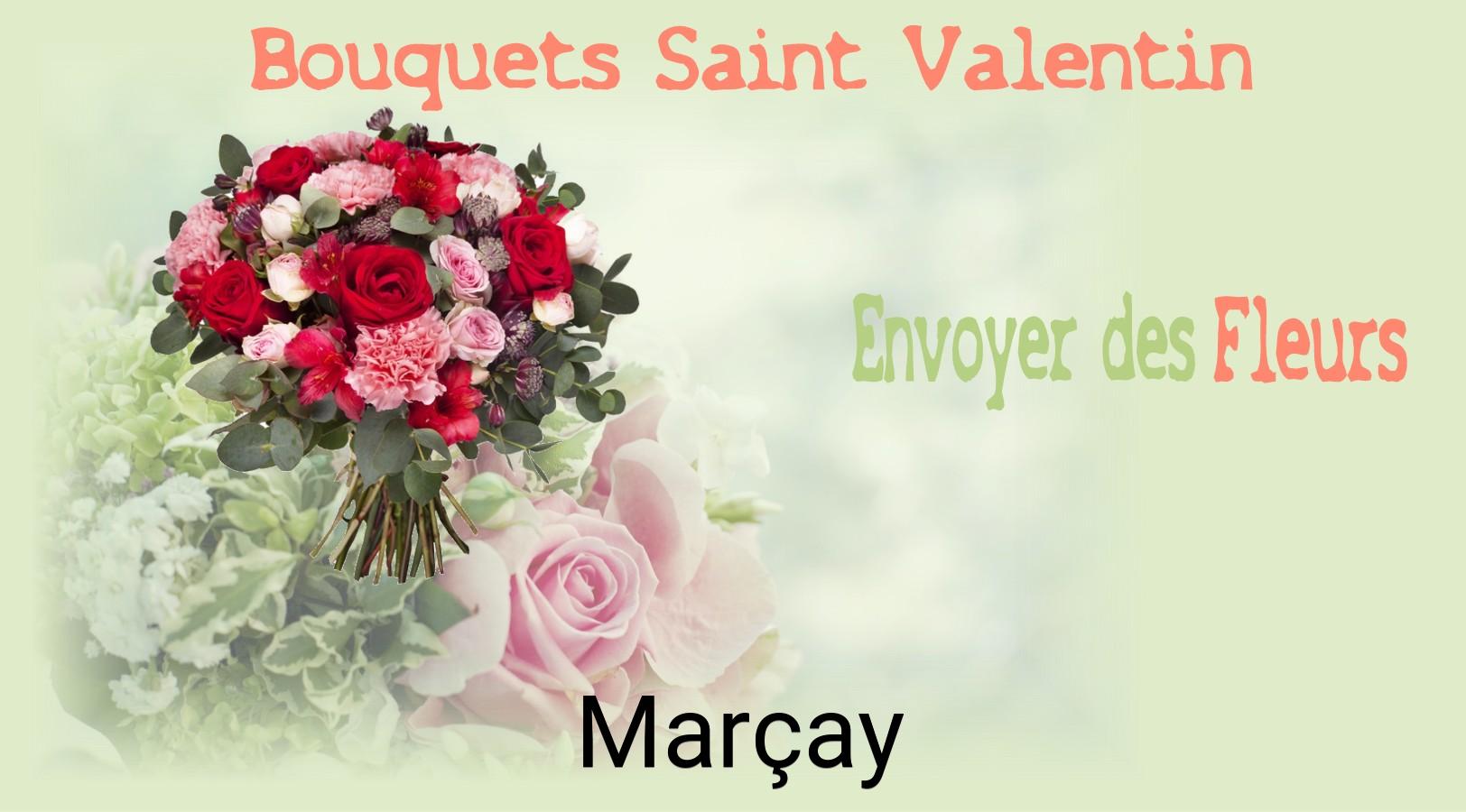 Roses de Saint-Valentin livrées à Marçay